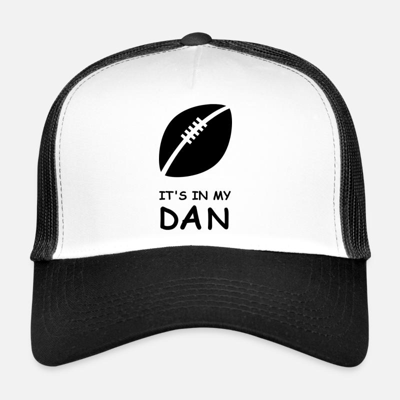 Rugby it's in my dna - Trucker Cap - white/black