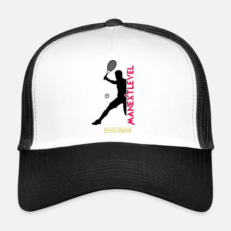 Tennis Legend - Trucker Cap - white/black