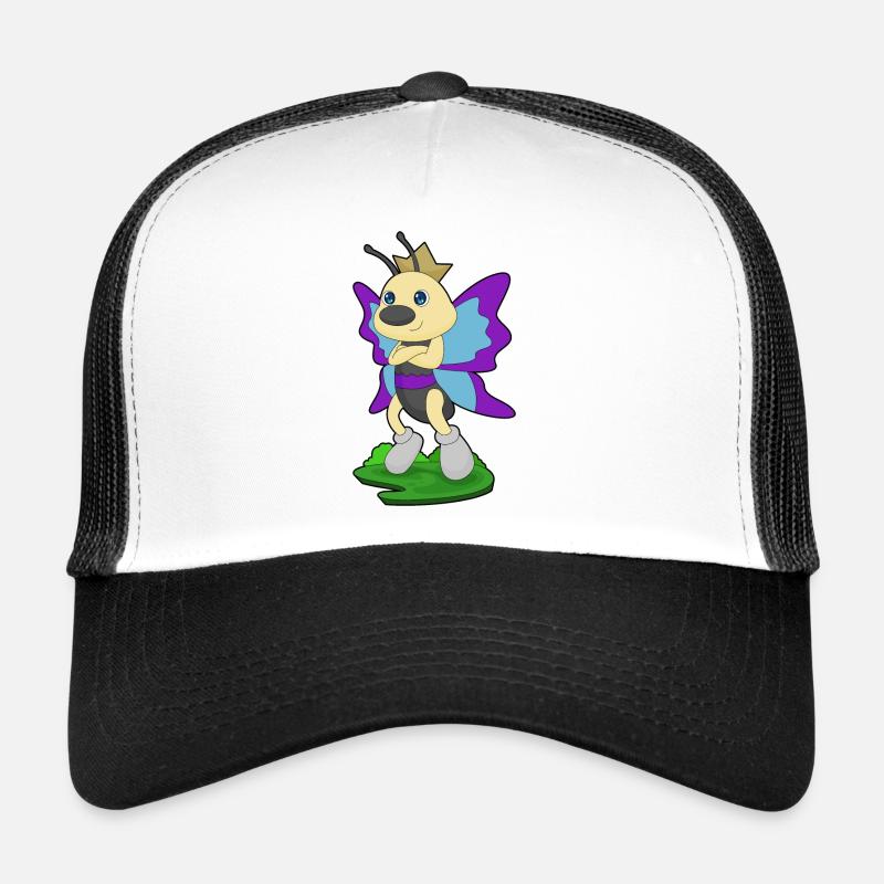 Butterfly Princess Crown Trucker Cap