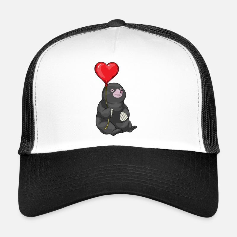 Maulwurf Herz Luftballon Trucker Cap