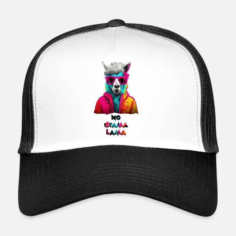 Pas de drame lama / votre alpaga Casquette trucker 