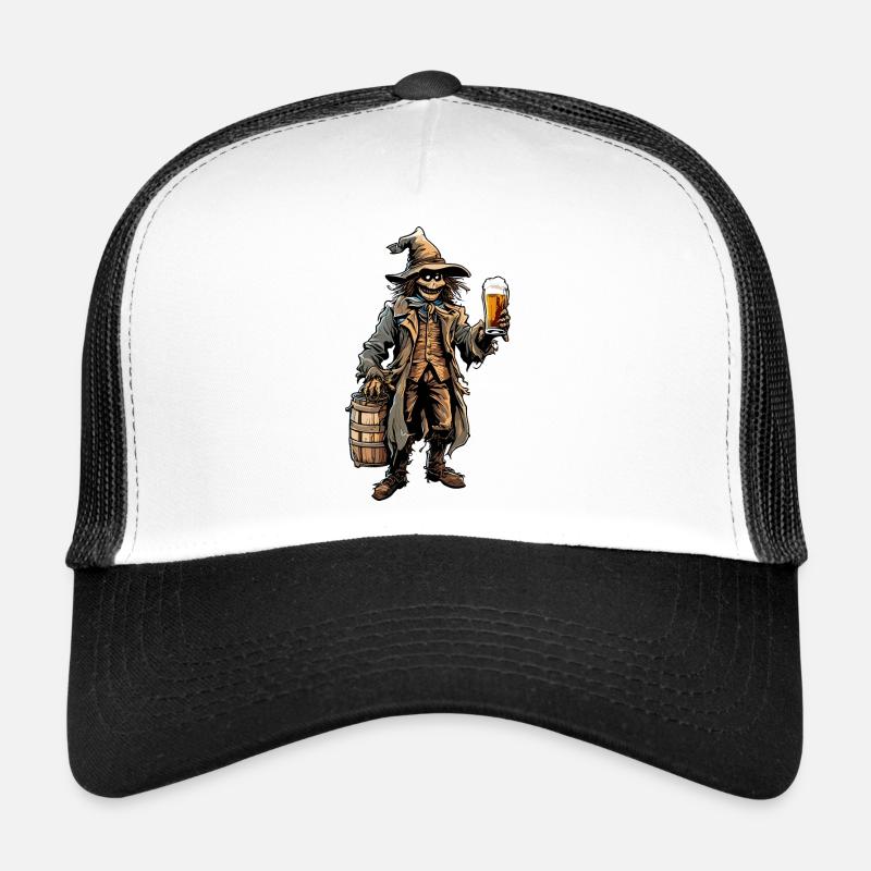 Scarecrow / Harvest Worker / Corn Field / Field Trucker Cap
