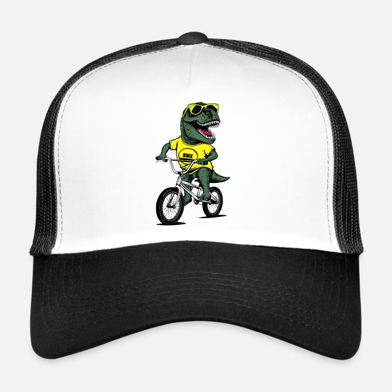 Dino BMX mit Sonnenbrille Trucker Cap
