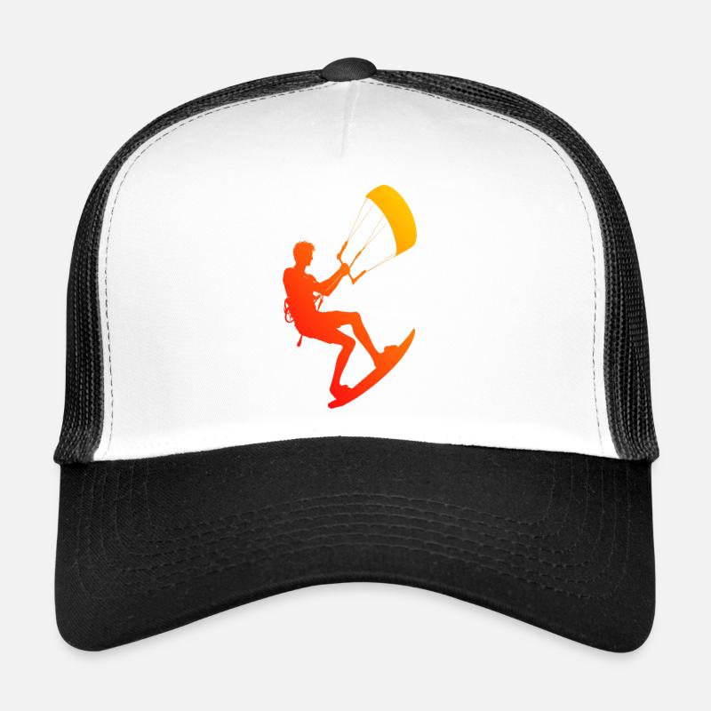 Kiting Men's Kite Women's Kitesurfing Kitesurfing Trucker Cap