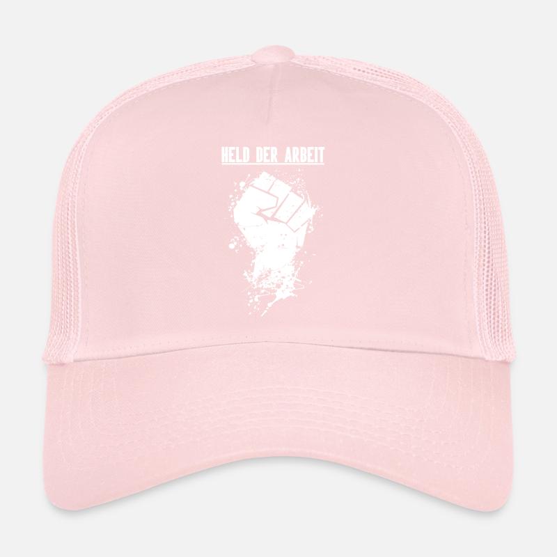 Le héros du travail Faust White Casquette trucker 