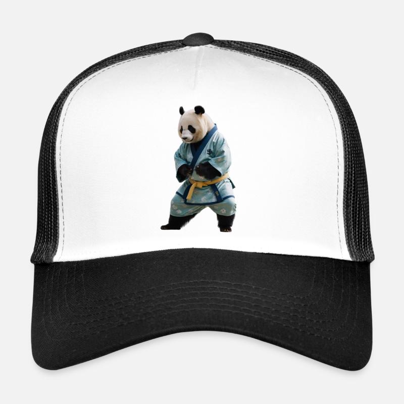 Sporty Panda Trucker Cap