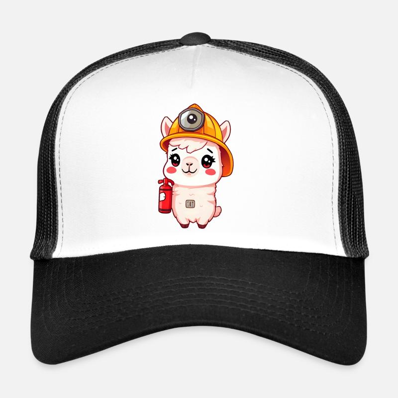Sicherheit First Alpaka-Feuerwehrmann Trucker Cap