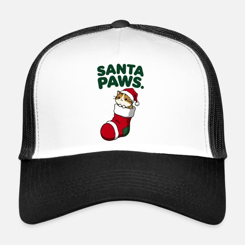 Weihnachtsmann-Pfoten Trucker Cap