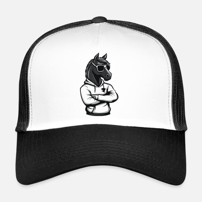 Horse Comic Trucker Cap