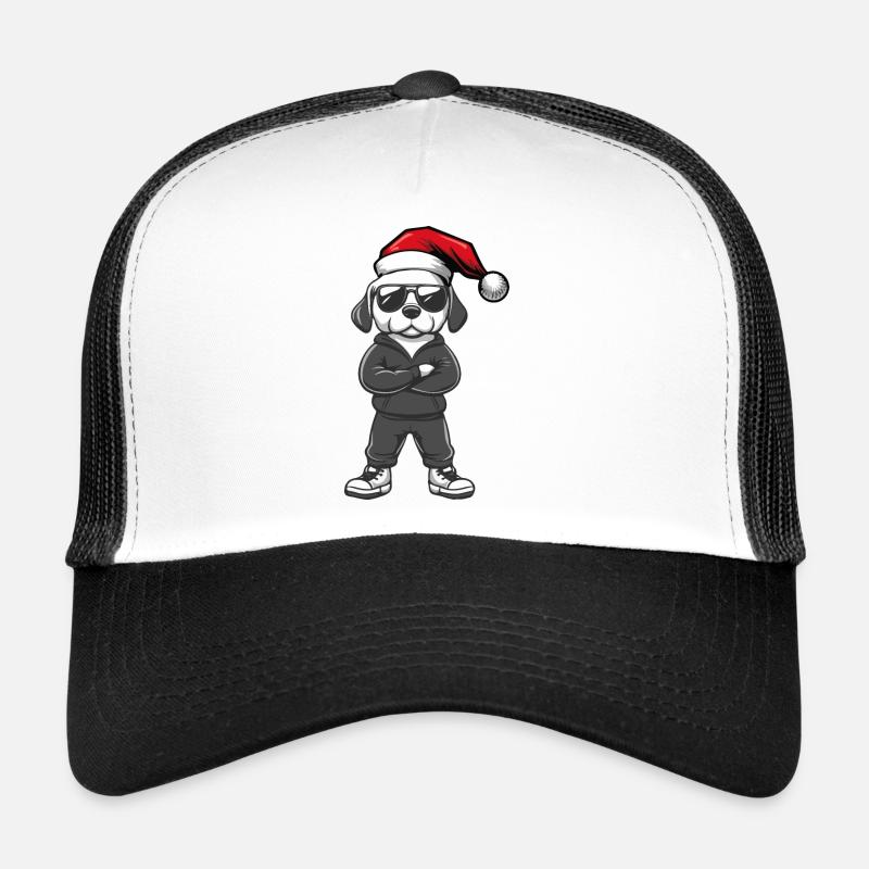 Hund Weihnachten Trucker Cap