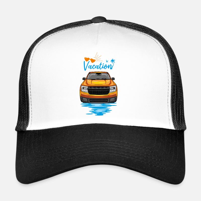 Vacation by pickup truck Trucker Cap