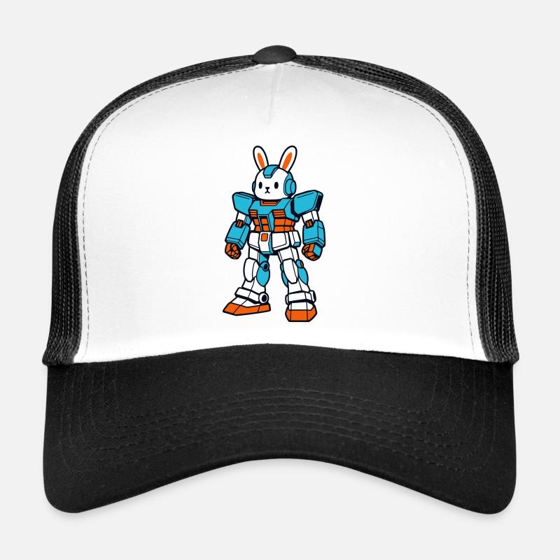 Rabbit Mecha Trucker Cap