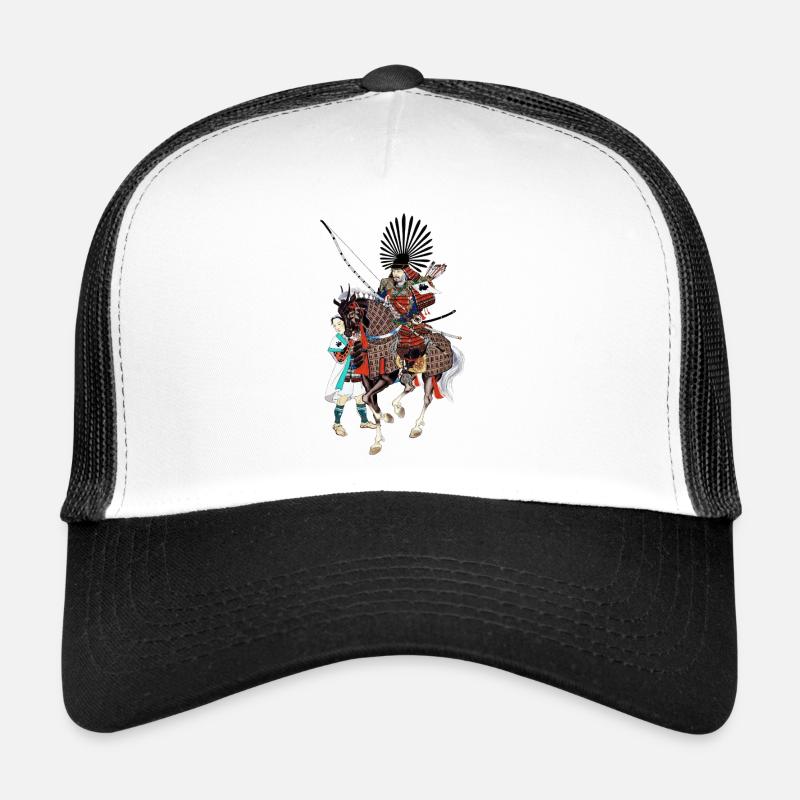 Toyotomi Hideyoshi à cheval Casquette trucker 