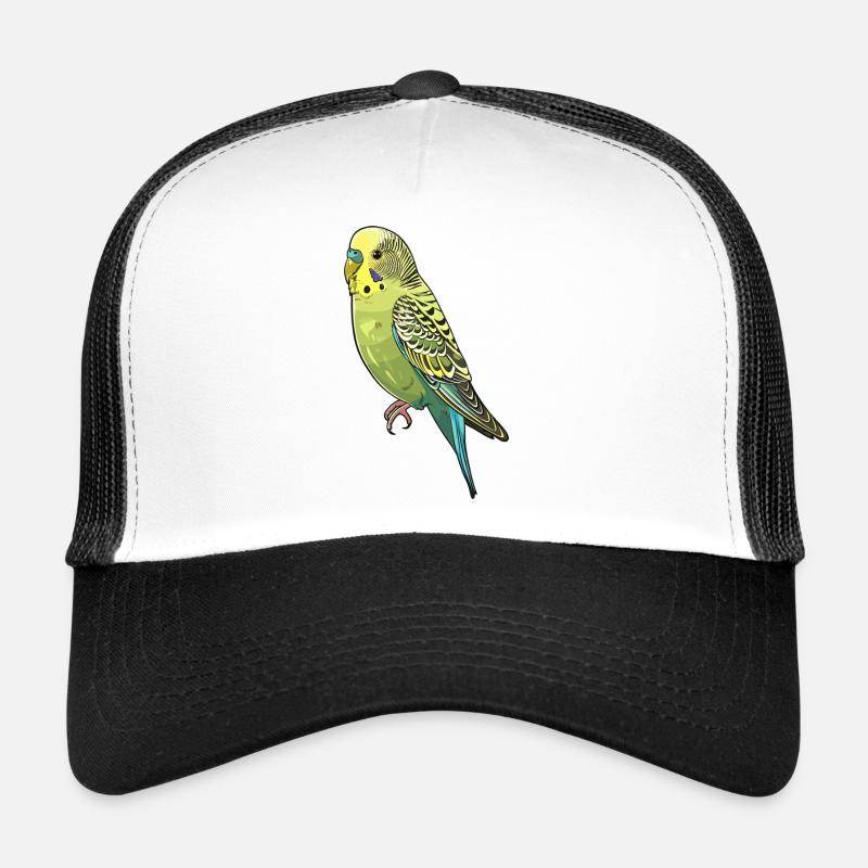 Virale Wellensittichillustration Trucker Cap