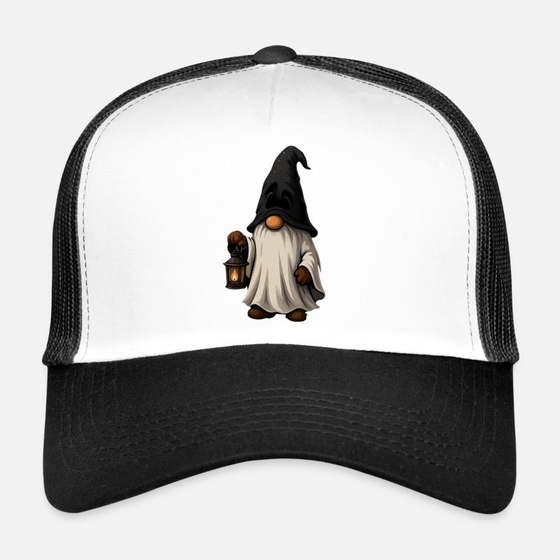 Fairytale wizard with lantern Trucker Cap