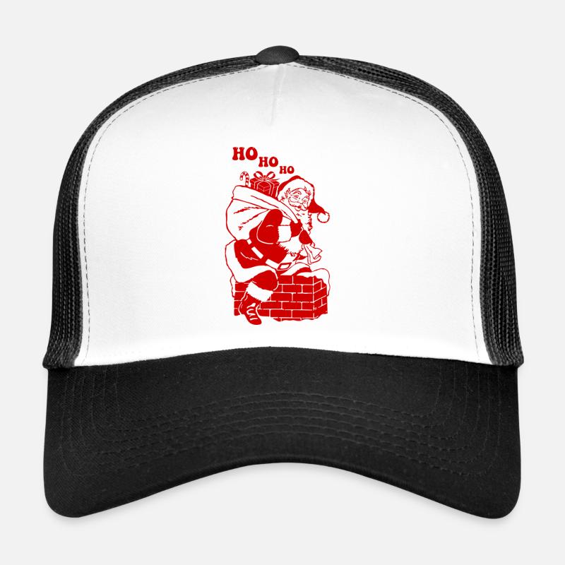 Weihnachtsmann mit geschenken Trucker Cap