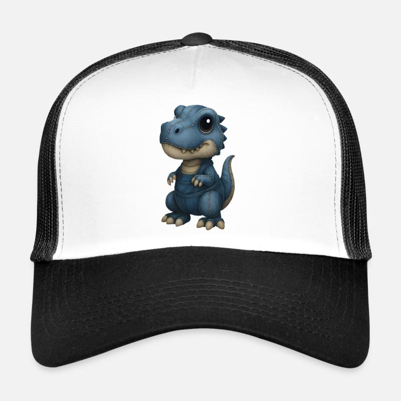 Patchwork Dino Flickenlook Trucker Cap