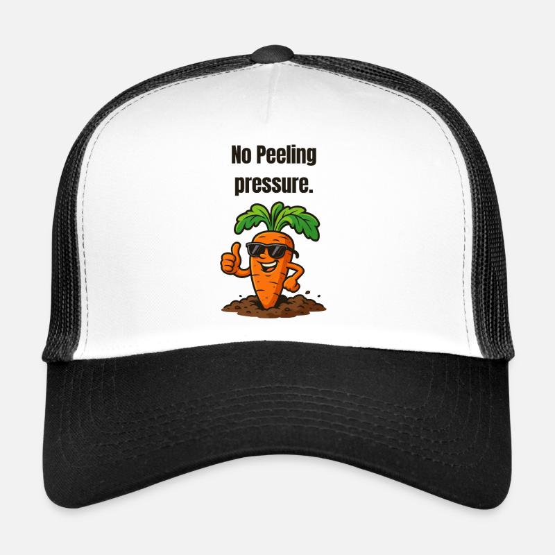 Pas d’épluche de carotte Casquette trucker 