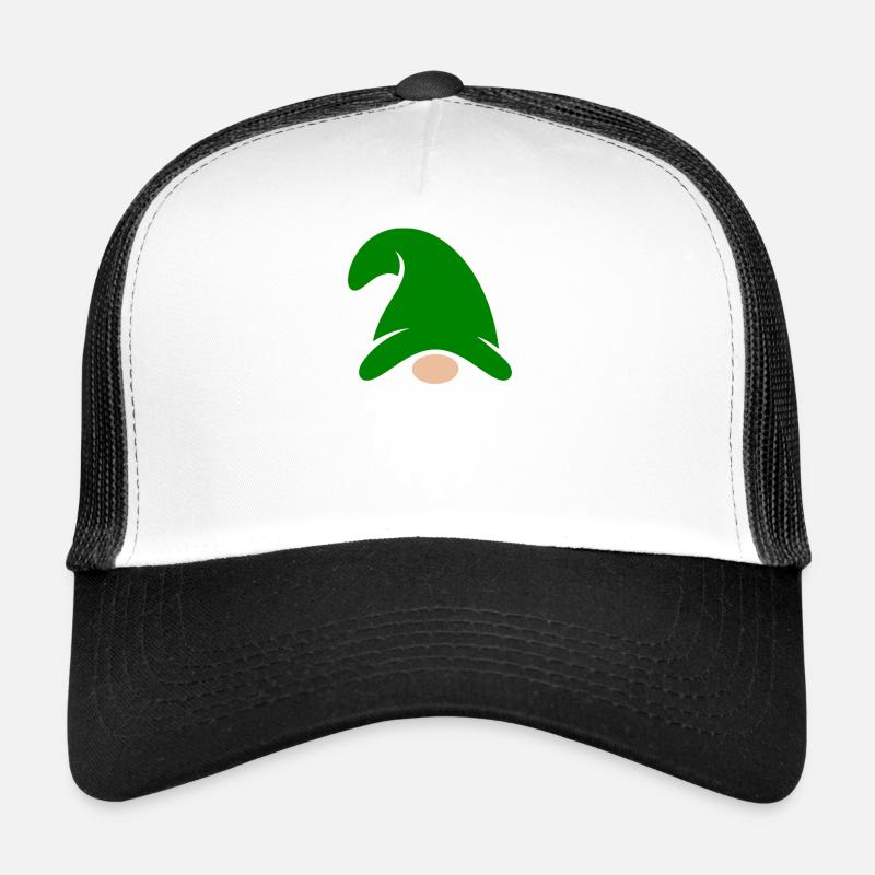 Breloque de jardin de nains émeraude Casquette trucker 