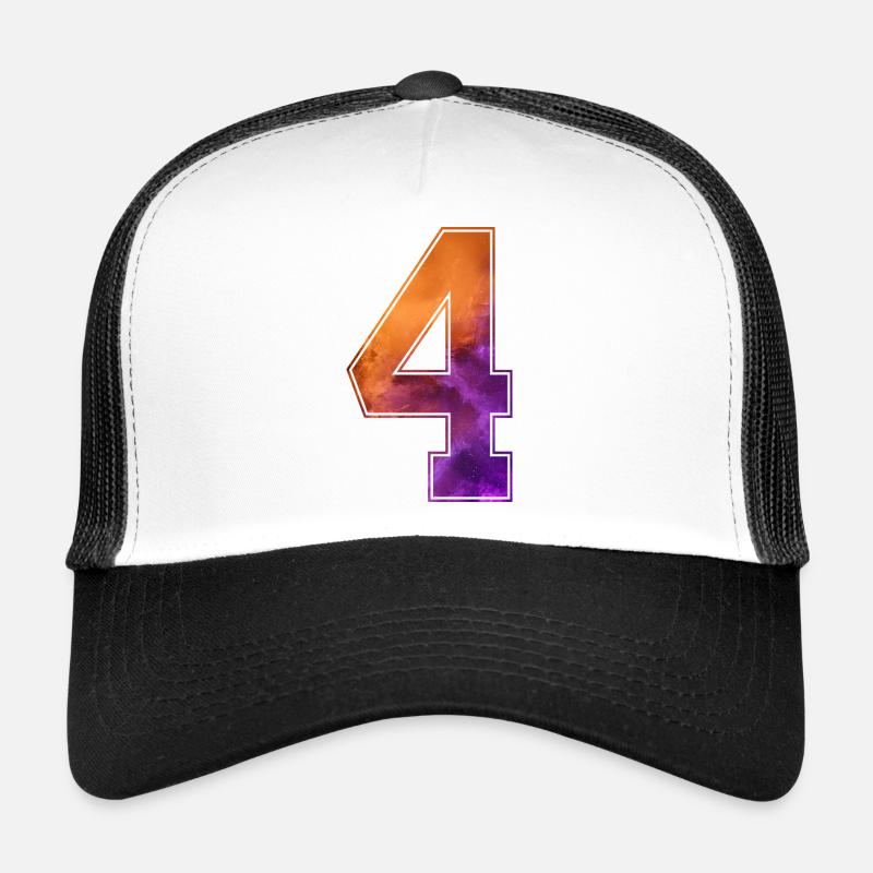 NR. 4 NUMMER 4 COLLEGE 4. GEBURTSTAG Trucker Cap