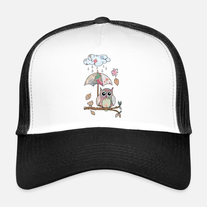 Eule_im_Regen Trucker Cap