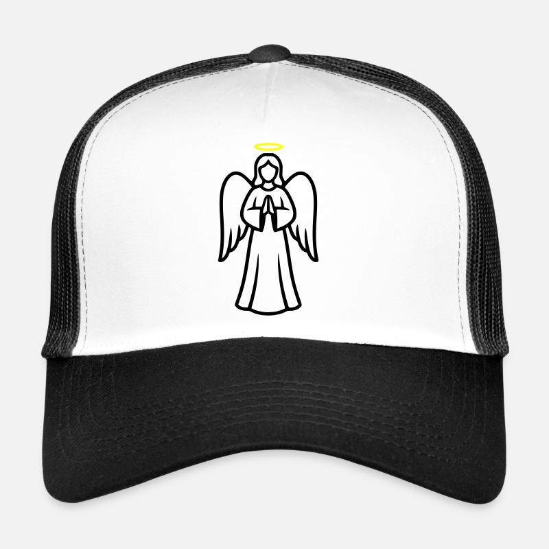 Engel-engelsfluegel-silhouette-einfach-1 Trucker Cap