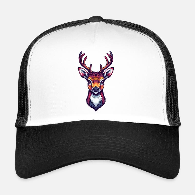 Tête de cerf Cool mignonne Casquette trucker 