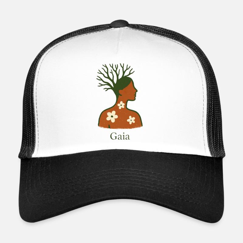 Gaïa - Mère Nature - Arbre de Vie Casquette trucker 