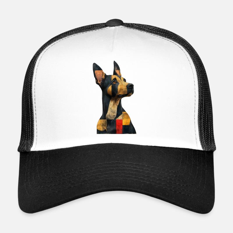 Chien mignon Casquette trucker 