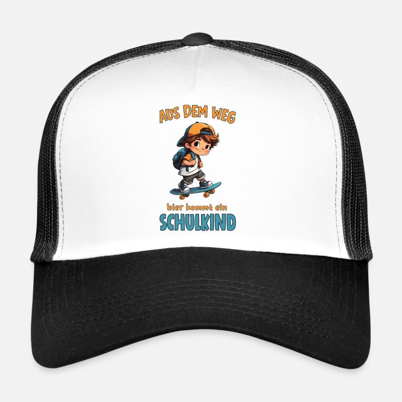 Aus dem Weg Schulkind Skateboard Junge Trucker Cap