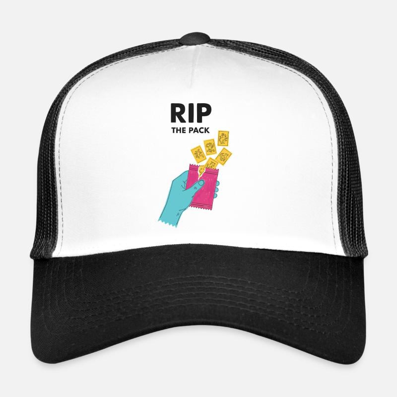 Rip The Pack Sammelkarten-Booster-Pack-Ripping Trucker Cap