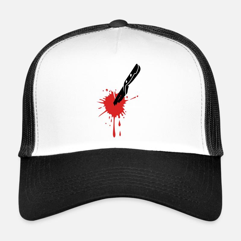 STABBED KNIFE Trucker Cap
