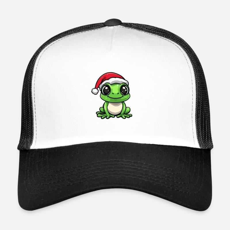 Grenouille Noël Noël Casquette trucker 
