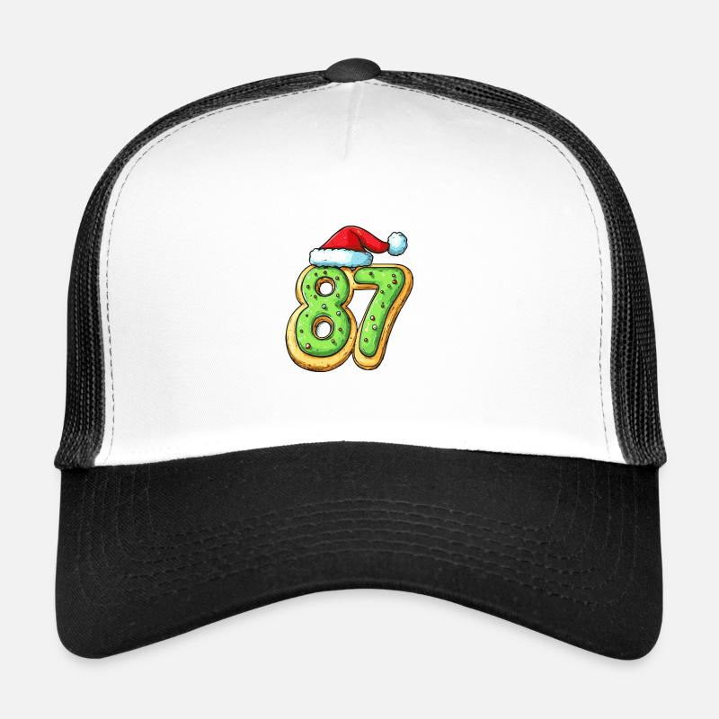 87 Numéro Noël Casquette trucker 