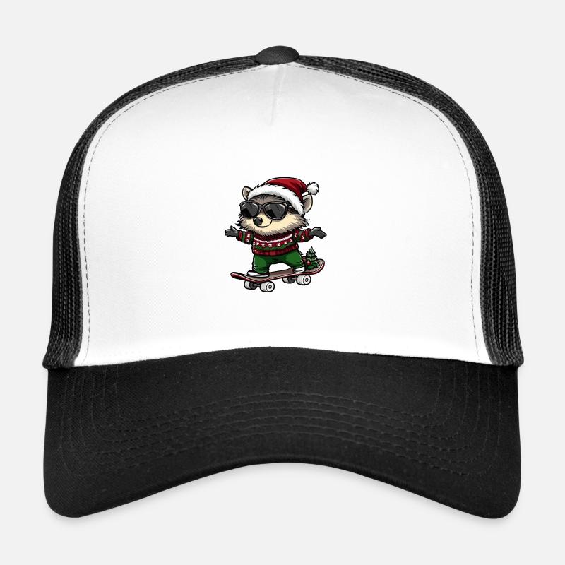 Igel Weihnachten Lustig Trucker Cap