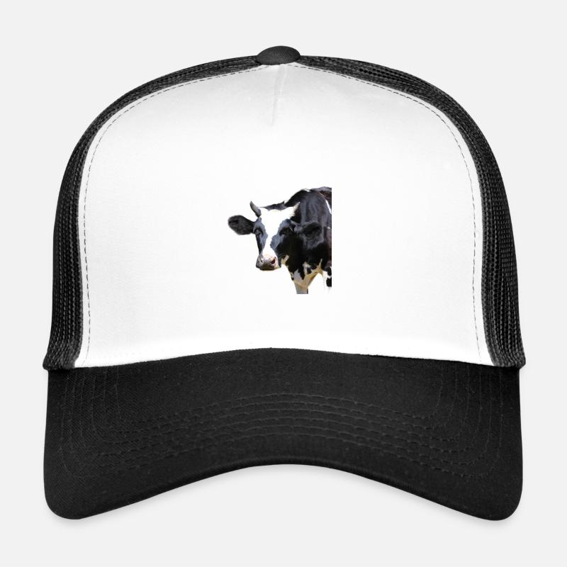 Drôle d’agriculteurs de têtes de vache de vache Casquette trucker 