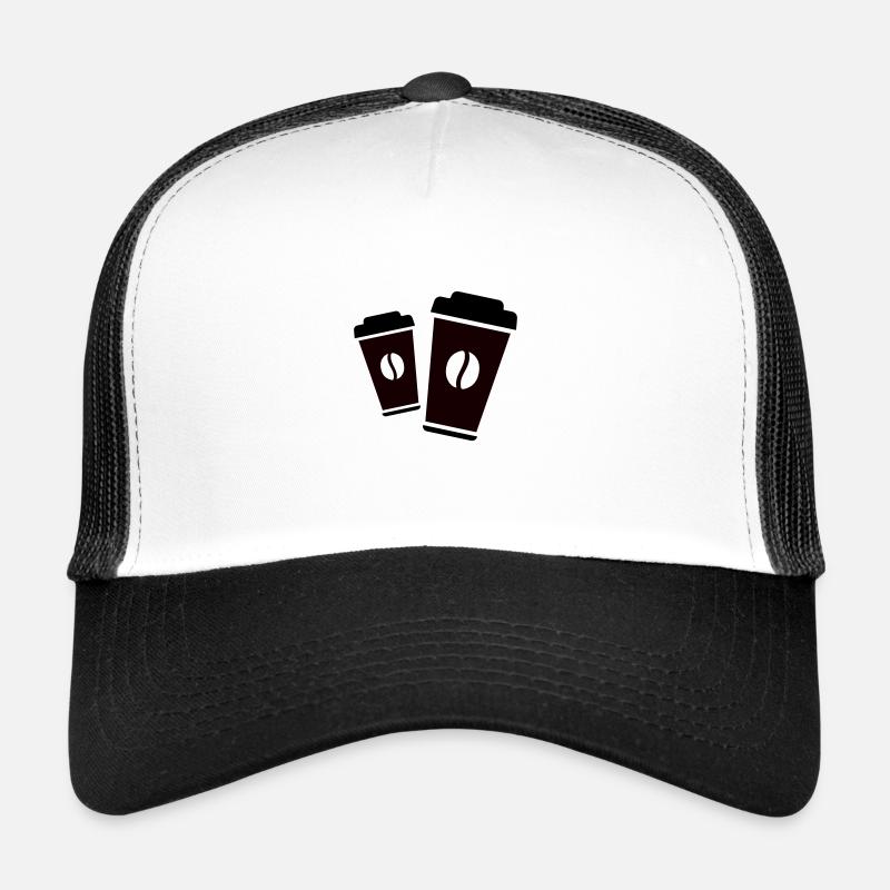 Café Kaffee To Go Casquette trucker 