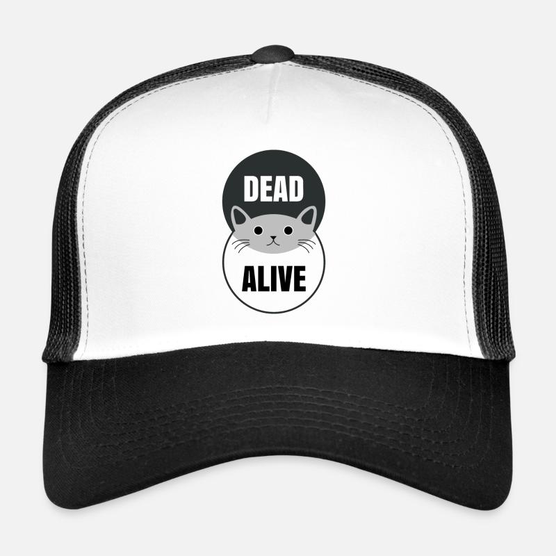 Schrödingers Katze Lustige Physiker Katze Physik Trucker Cap
