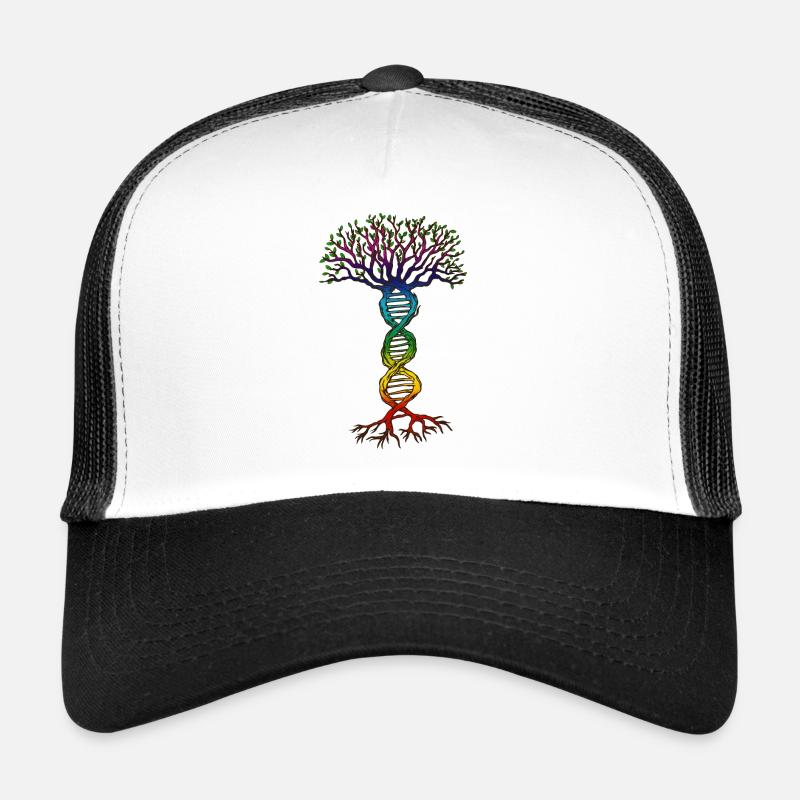 ADN Chakra Arbre de Vie. Casquette trucker 