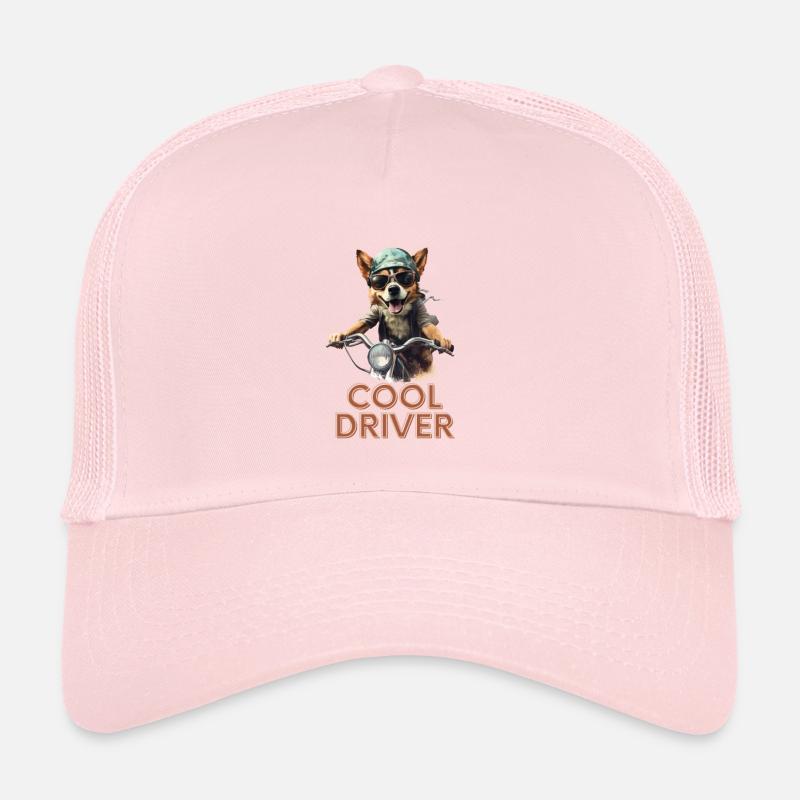 "Highway Hero" Corgi Biker Trucker Cap