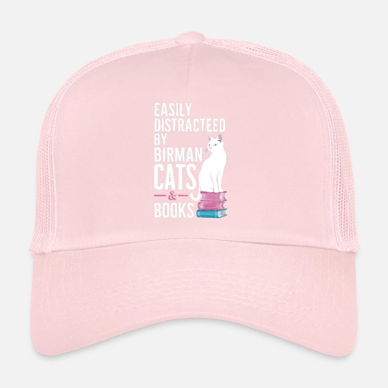 Katze Birma Geschenk Trucker Cap