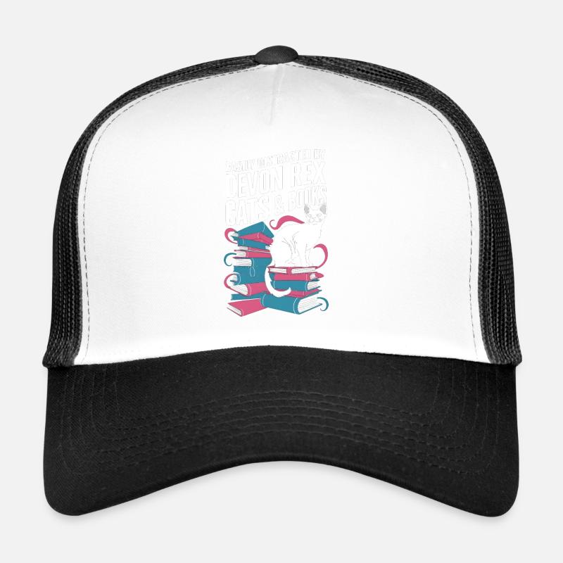 Katze Devon Rex Geschenk Trucker Cap
