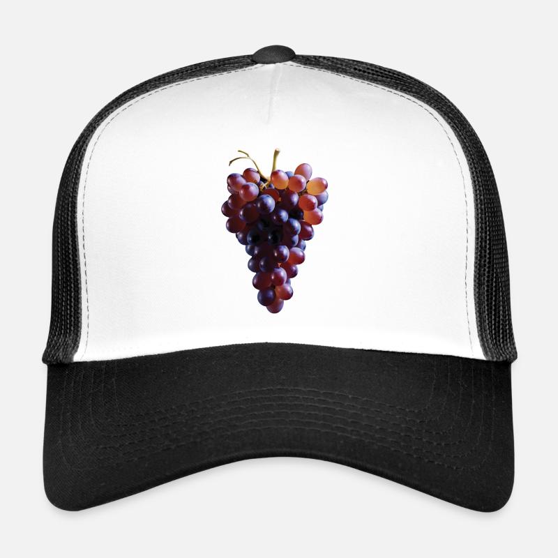 Trauben Obst Geschenk Trucker Cap