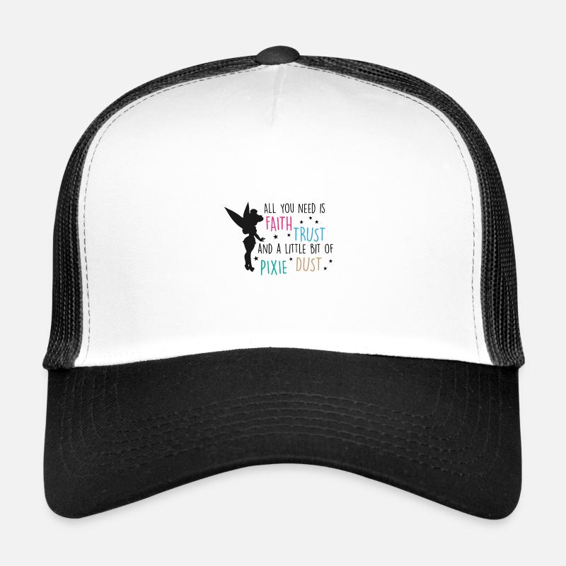 Fee Elfe - Trucker Cap - Weiß/Schwarz