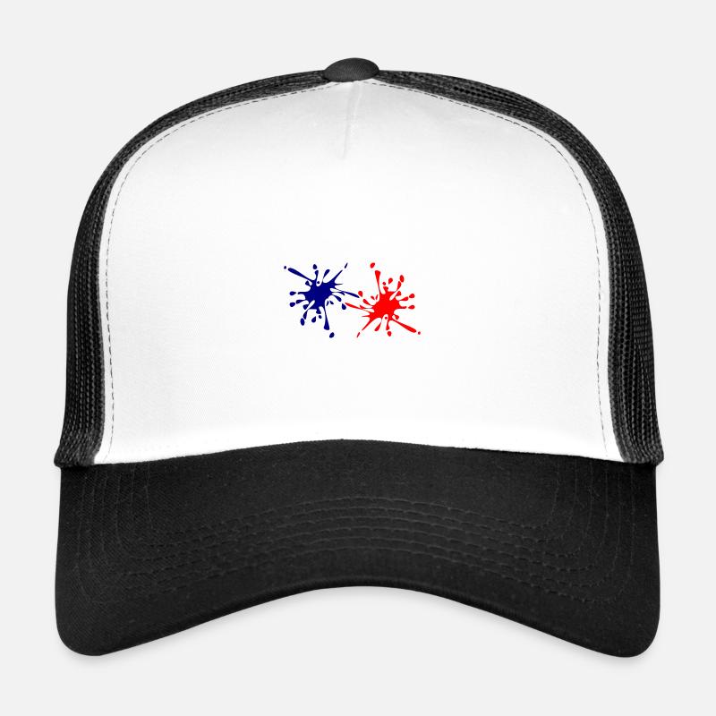 Bleu Blanc Rouge 2020 - Casquette trucker  - blanc/noir