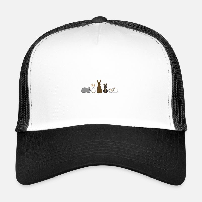 5 rabbits Trucker Cap