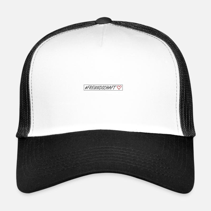 Freundschaft Herz Trucker Cap