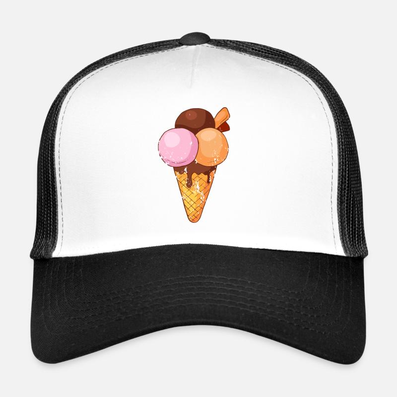 Retro Vintage Grunge Style Eis Trucker Cap