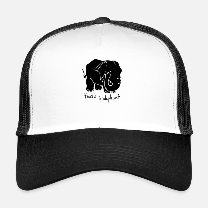 Zitate - Trucker Cap - Weiß/Schwarz
