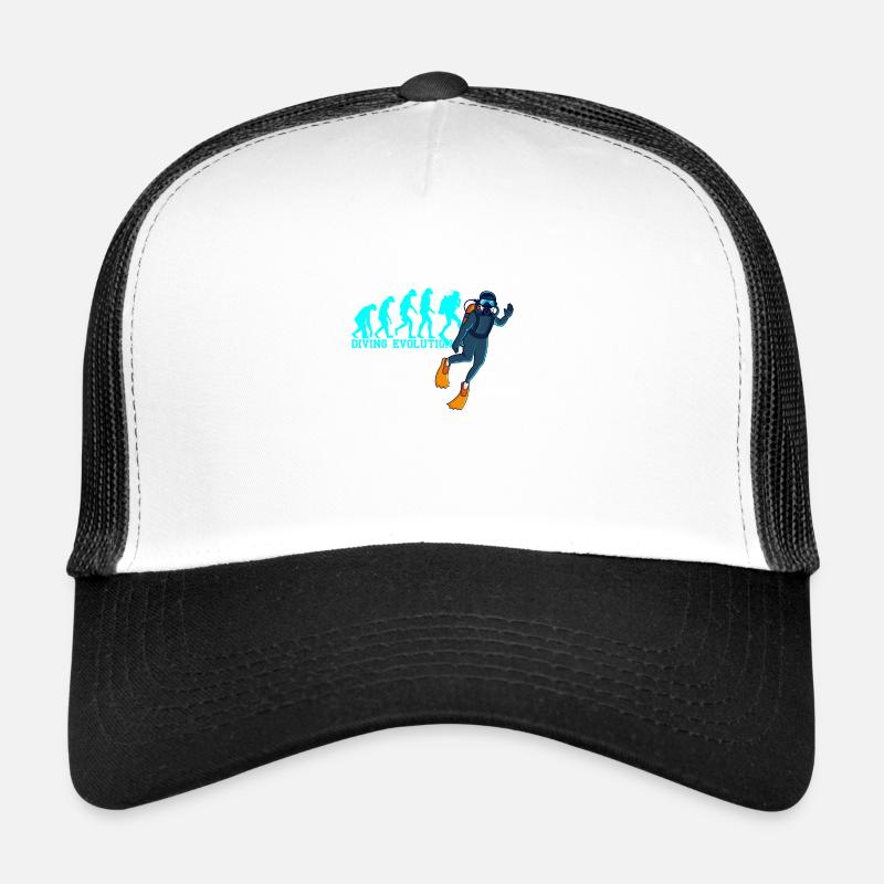 DIVING EVOLUTION Rebreather Tauchen Geschenk Trucker Cap